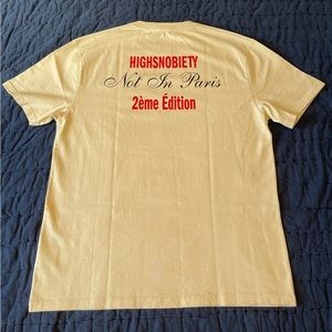 Highsnobiety Not in Paris tee